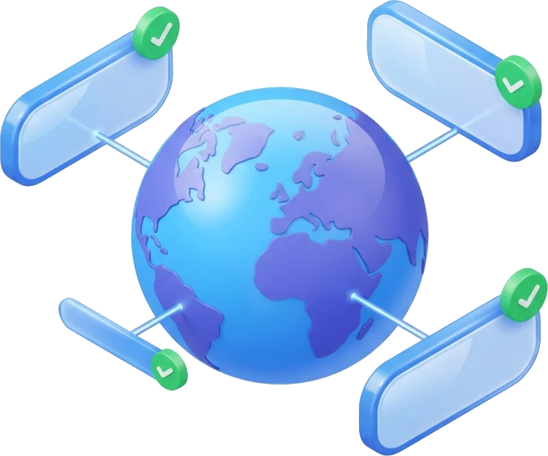 Domain availability checker illustration