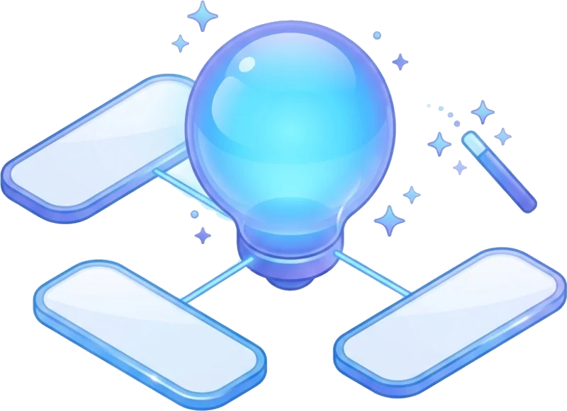 AI brand name generator illustration